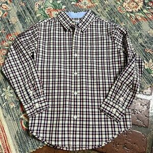 Janie & Jack plaid button down